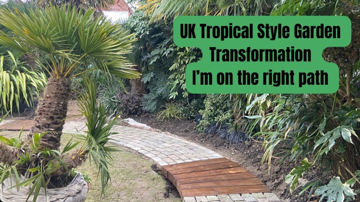 Tropical Style Garden Transformation. Part 3