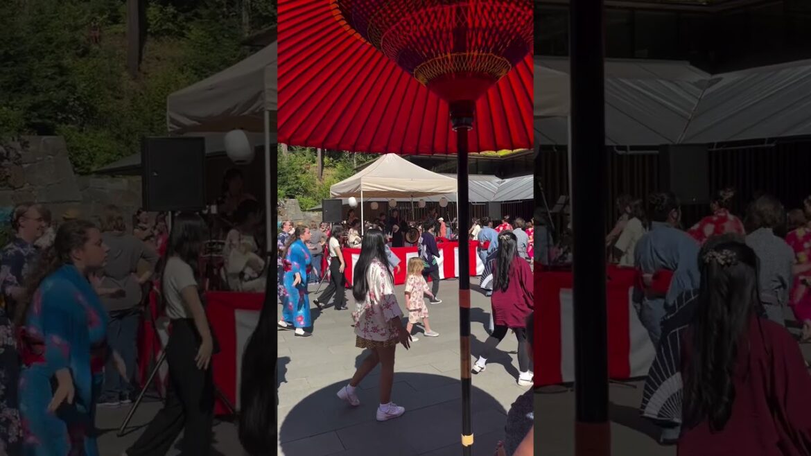 Bon Odori (Summer Festival) at Portland Japanese Garden
