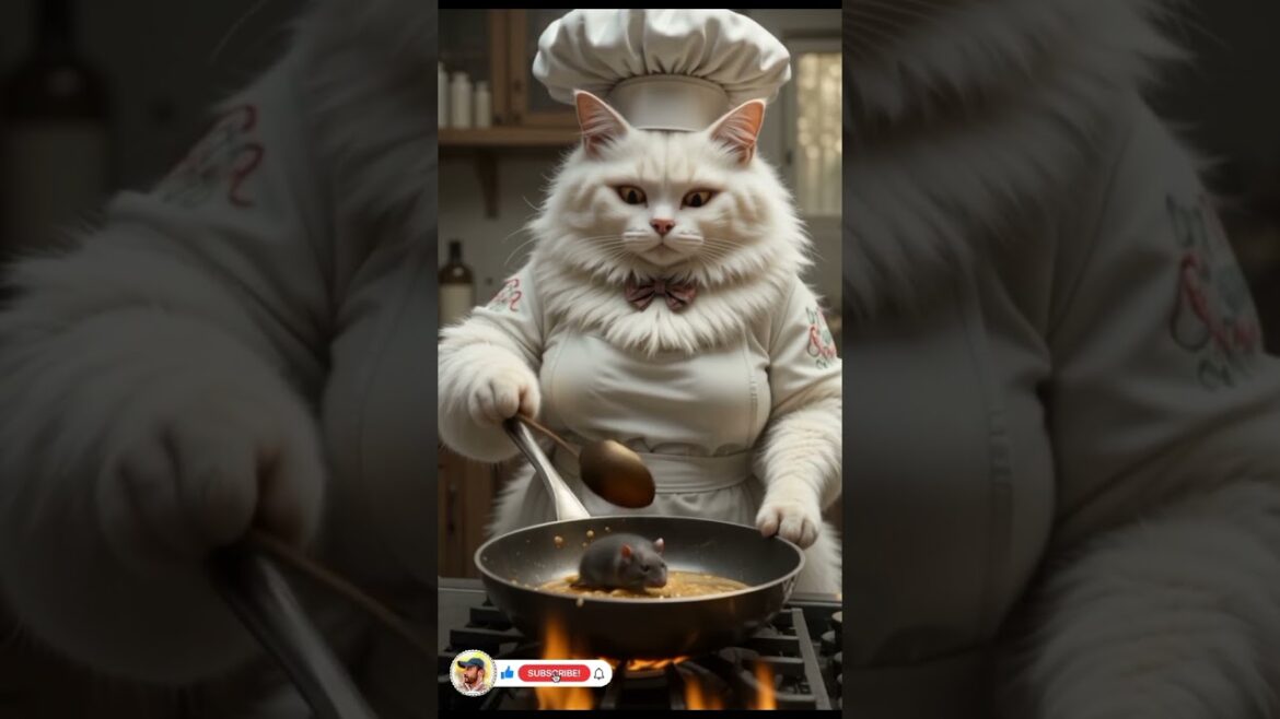 Cat Cooks a Mouse: A Bizarre Cooking Experience