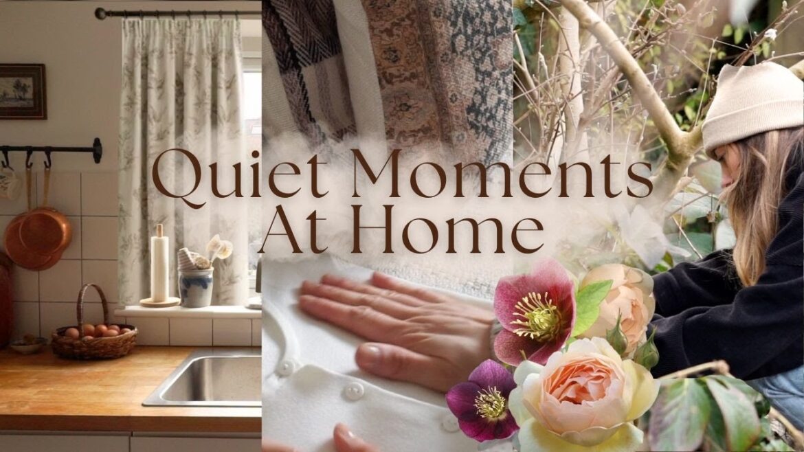 A Quiet Afternoon to Myself | Cosy Curtain Options , Garden Plans & Thrifting