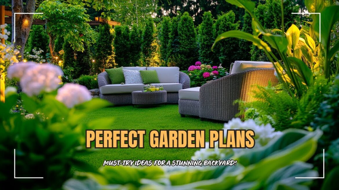Perfect Garden Plans 🌸 | Must-Try Ideas for a Stunning Backyard!