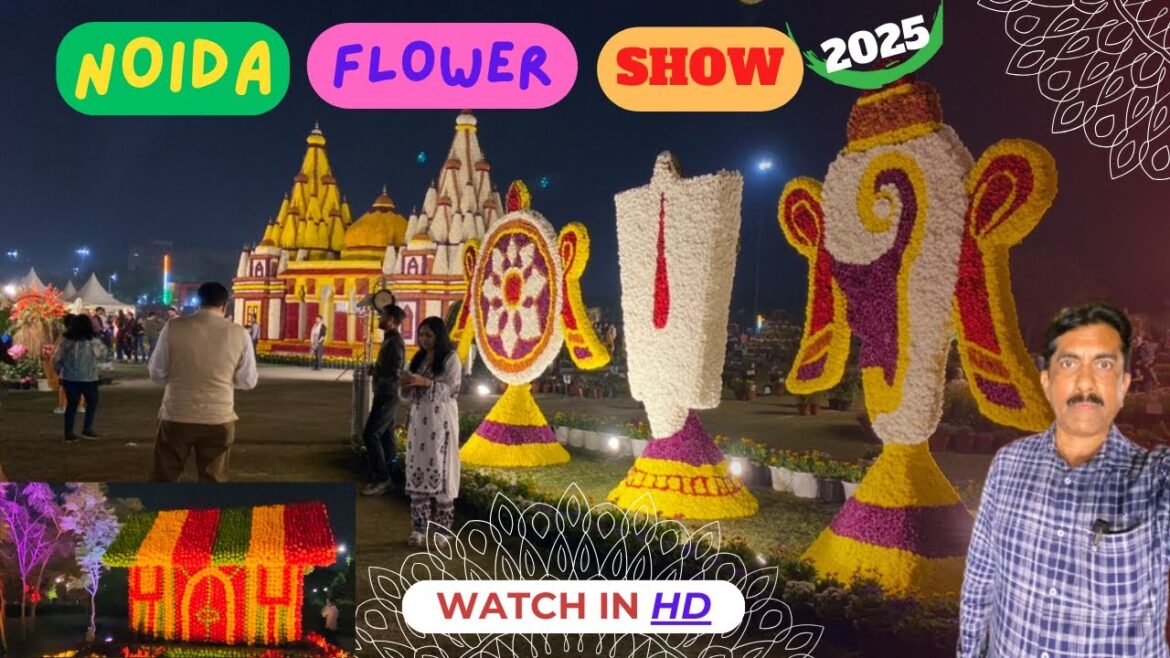 Big & Beautiful Noida Flower Show 2025 / Vasant Utsav Noida / New Trends in Gardening & Flowering / Big & Beautiful Noida Flower Show 2025 / Vasant Utsav Noida / New Trends in Gardening & Flowering /