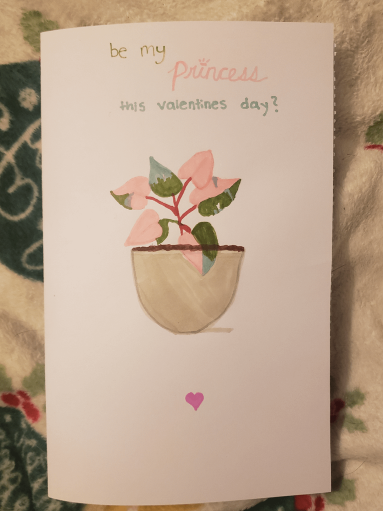 My best friend made this for valentines day