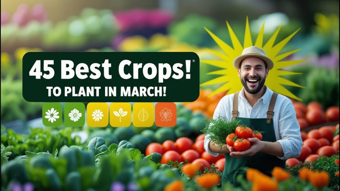 45 Best Crops to Plant in March: Spring Gardening Tips for a Thriving Garden! 45 Best Crops to Plant in March: Spring Gardening Tips for a Thriving Garden!