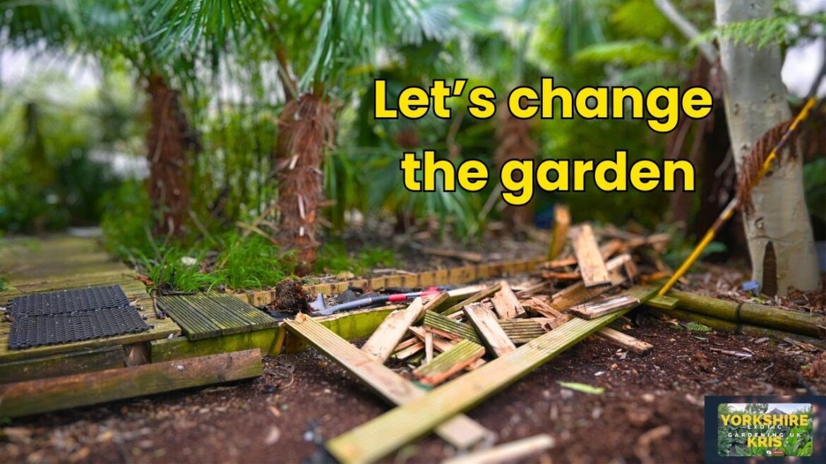 PATH DESTRUCTION Exotic Garden Makeover Part 2 PATH DESTRUCTION Exotic Garden Makeover Part 2