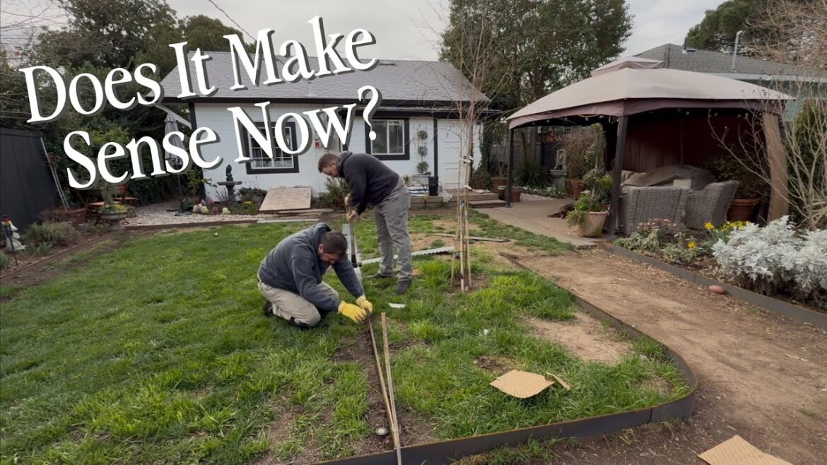 NO MORE MUD! Metal Edging, Gravel Walkway & New Flower Bed! 🏡|| Visit Our Garden