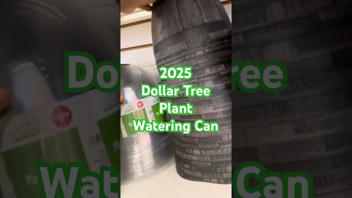 2025 Dollar Tree Gardening Supplies | Dollar Tree Watering Can #dollartree #wateringcan #shopping