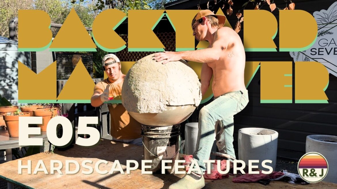 Backyard Makeover Part 5: Landscaping, Pergola & Hardscaping