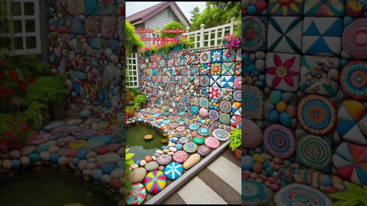 Garden 🏡 decoration ideas with stone 🪨 || #art #stone #youtubeshorts #shots #garden #decoration Garden 🏡 decoration ideas with stone 🪨 || #art #stone #youtubeshorts #shots #garden #decoration