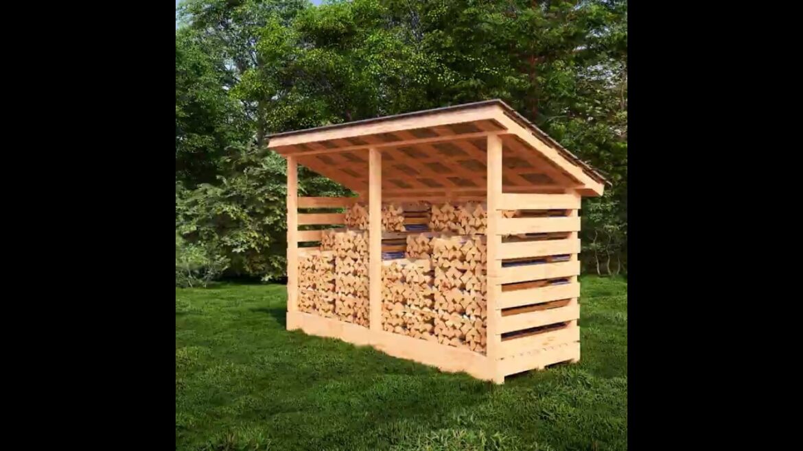 DIY Firewood Shed Plans, Durable and Ventilated Wooden #ad #woodworking #firewood #diyprojects #diy DIY Firewood Shed Plans, Durable and Ventilated Wooden #ad #woodworking #firewood #diyprojects #diy