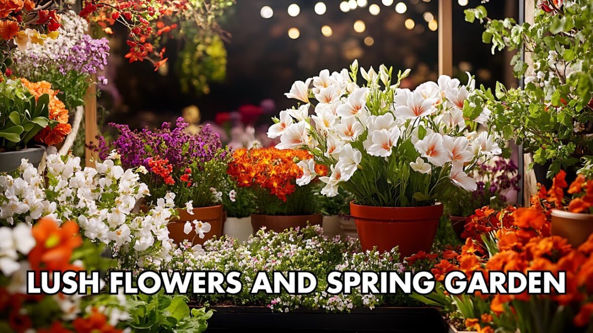 Spring Cottage Garden Makeover with Lush Flowers and Flower Charm Spring Cottage Garden Makeover with Lush Flowers and Flower Charm