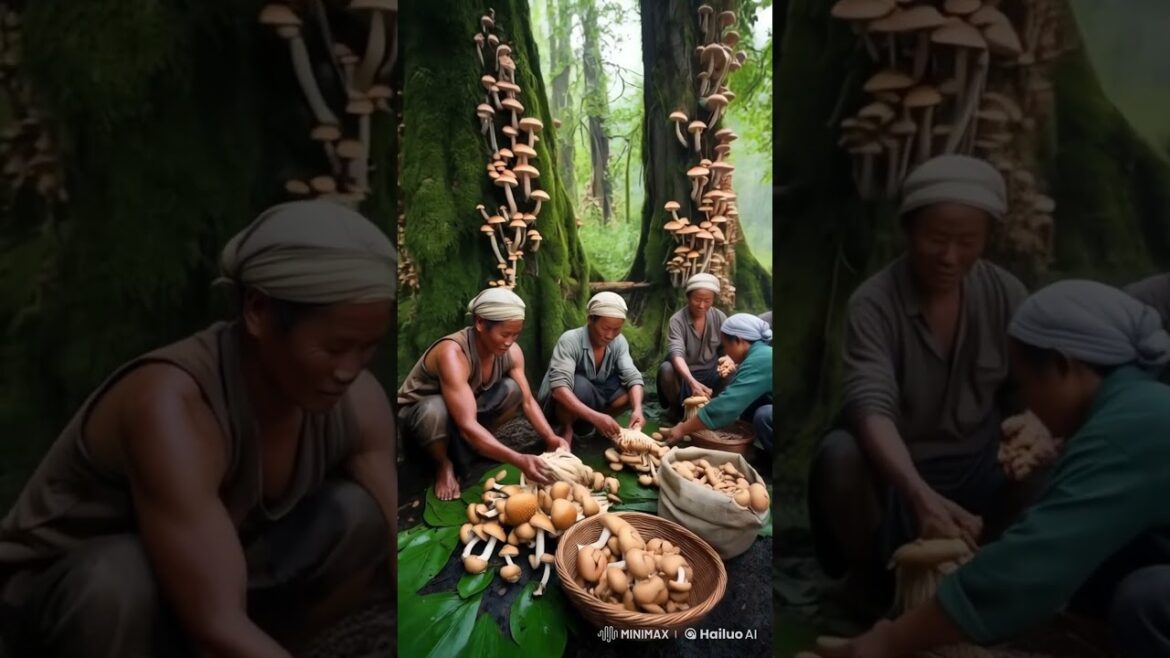 Harvesting Wild Mushrooms – A Farmer’s Journey Into the Forest #garden #trending #harvest Harvesting Wild Mushrooms – A Farmer’s Journey Into the Forest #garden #trending #harvest