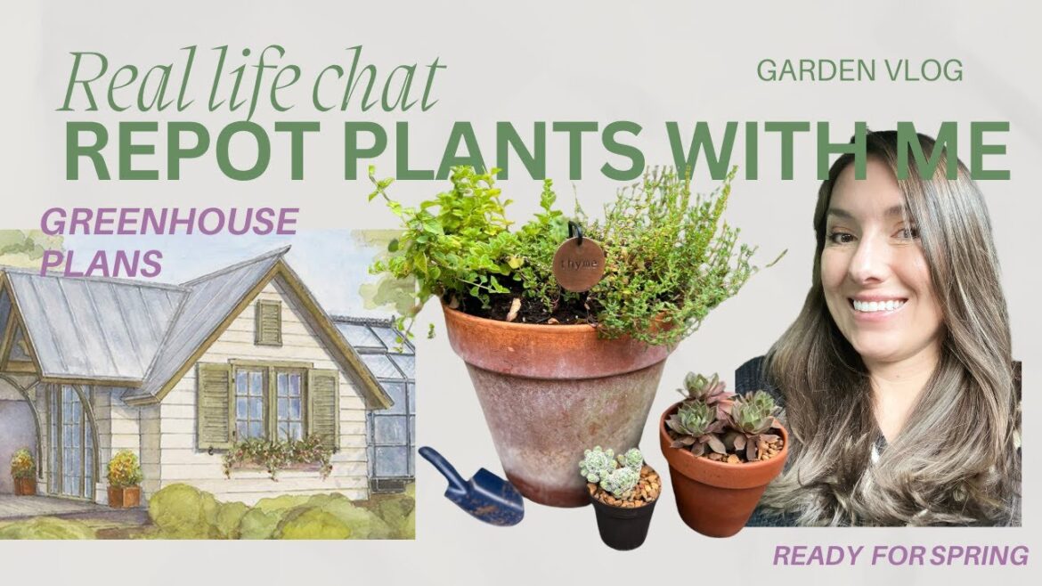 WATCH THIS BEFORE REPOTTING ORCHIDS & DISCUSSING GREENHOUSE PLANS || MY FIRST VLOG