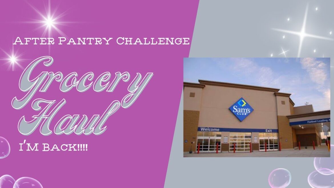 Grocery Haul After Pantry Challenge & Celebrating Kim's 30th Birthday