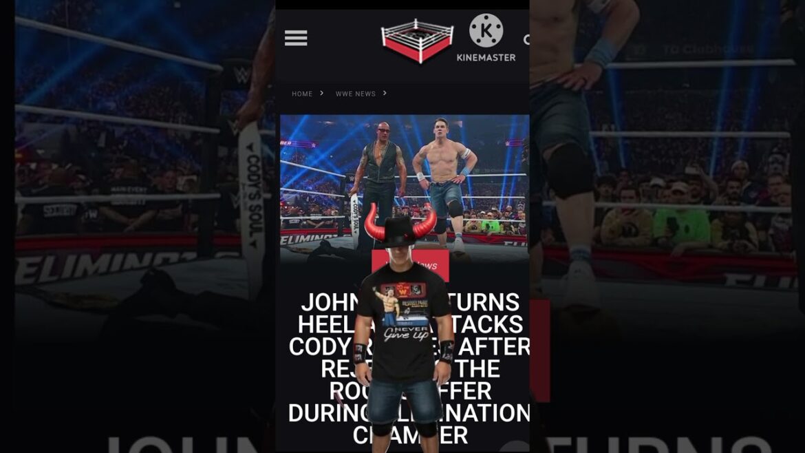 WWE - Evil John Cena is Here! WWE's Future Plans Revealed | #WWE #JohnCena #EvilCena #WWENews