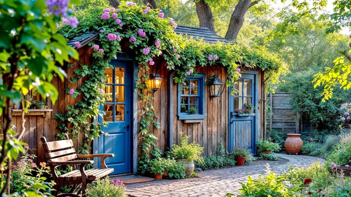 Low maintenance small garden ideas. Cozy and beautiful design for maximum relaxation