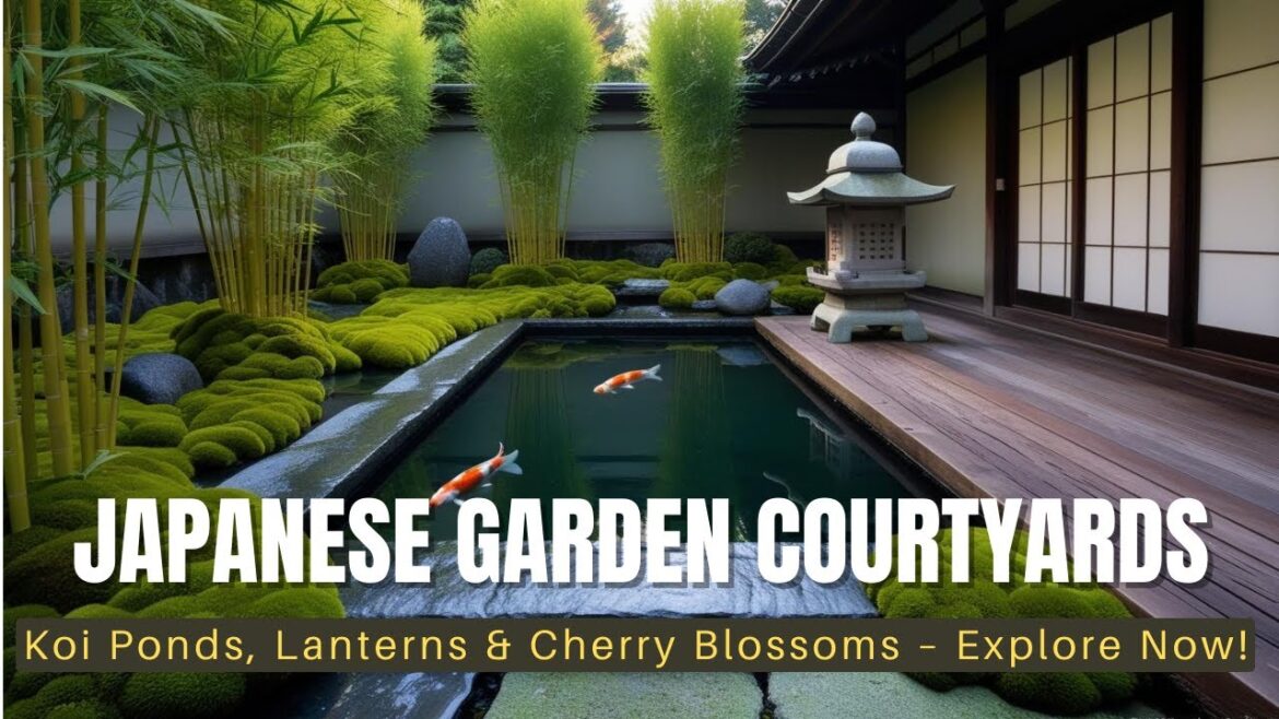 Tranquil Japanese Garden Courtyards: A Design Journey to Serenity