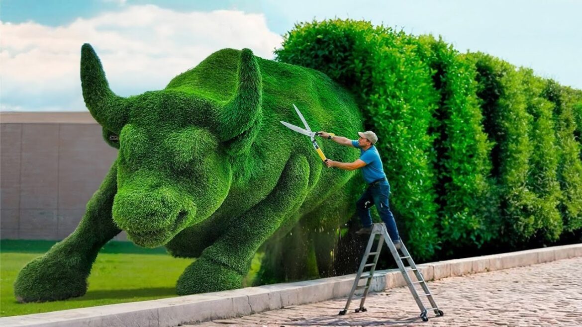 The Most Relaxing & Satisfying Gardening Work You'll Ever Watch! 🌳