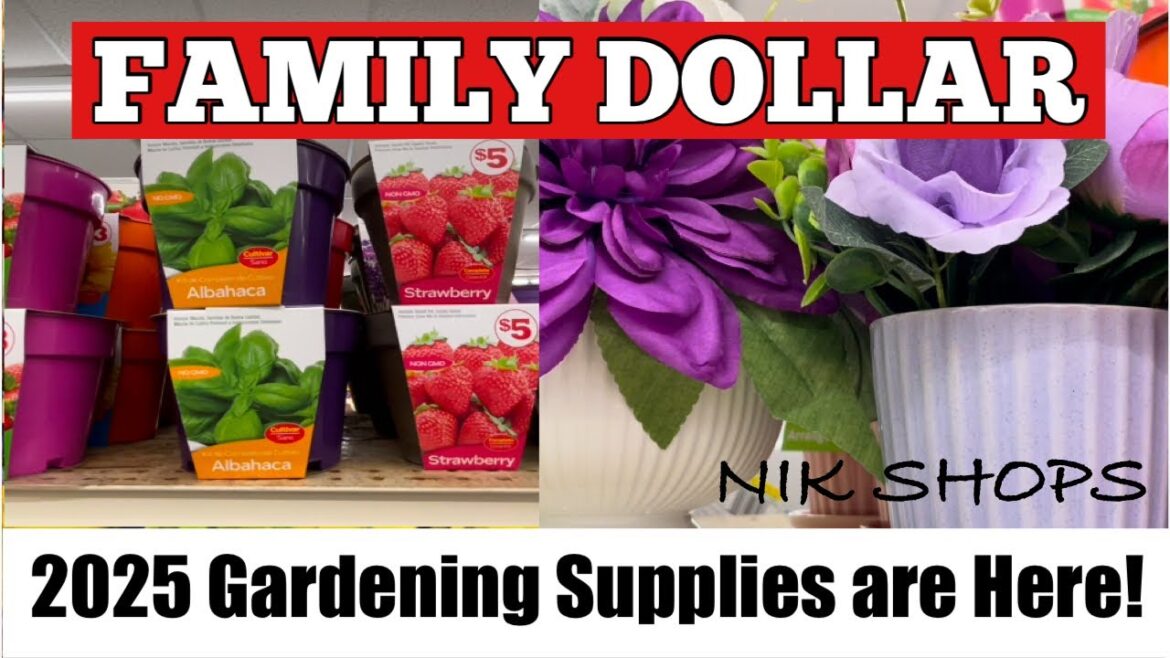 2025 FAMILY DOLLAR GARDENING SUPPLIES | SHOP WITH ME #familydollar #homegardening #gardensupplies 2025 FAMILY DOLLAR GARDENING SUPPLIES | SHOP WITH ME #familydollar #homegardening #gardensupplies