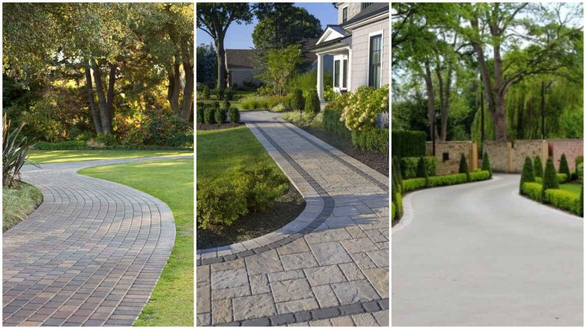 Driveway landscaping ideas | Driveway Entrance landscaping ideas | Front Yard landscaping ideas Driveway landscaping ideas | Driveway Entrance landscaping ideas | Front Yard landscaping ideas