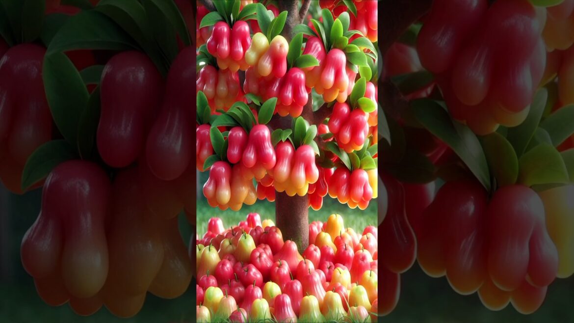 Easy and fast method how to grow and propagate waxapple trees. #gardening #planting