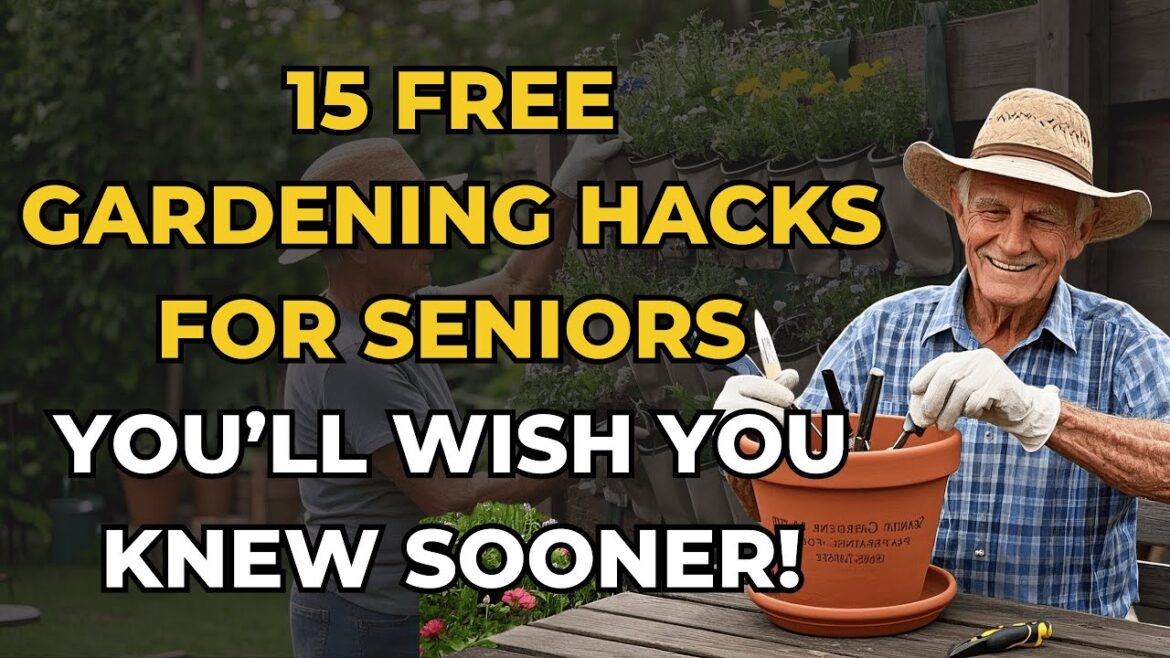 15 FREE Gardening Hacks for Seniors You’ll Wish You Knew Sooner! 15 FREE Gardening Hacks for Seniors You’ll Wish You Knew Sooner!