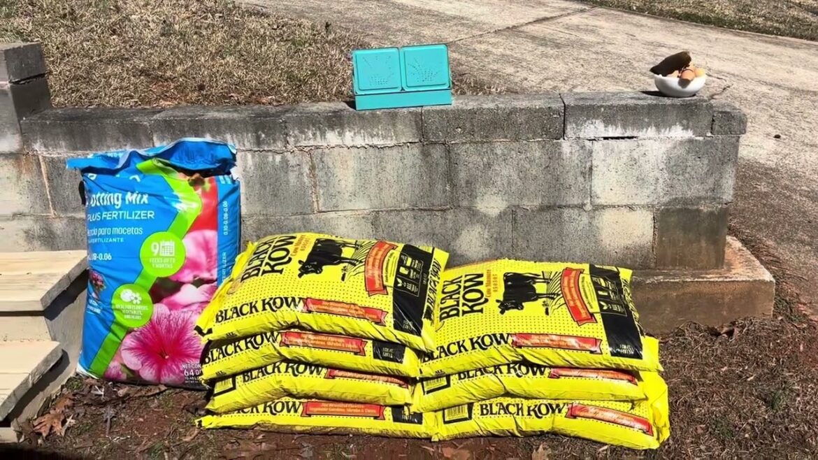 Our Family Garden, ep. 1 | New trellis, Compost & What’s growing?