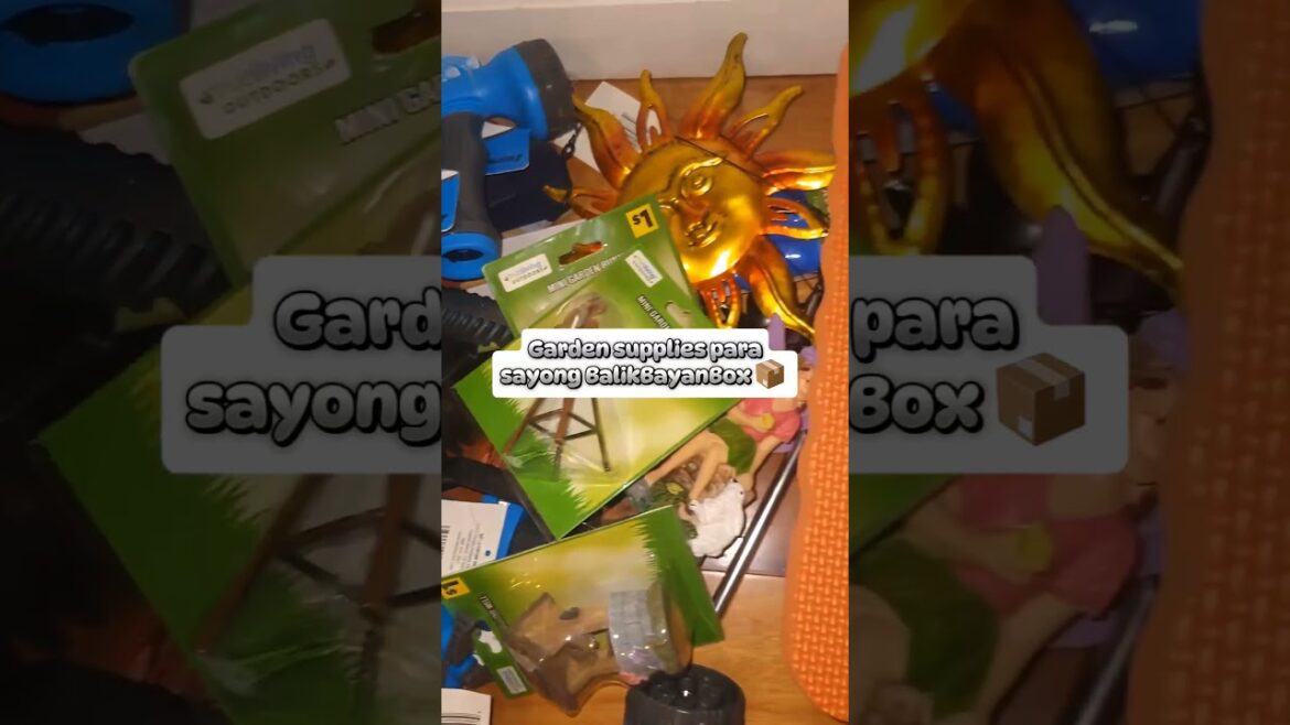 Garden supplies para sayong BalikBayanBox #bbbox #balikbayanbox #BalikbayanBoxes #GardenTools #tools