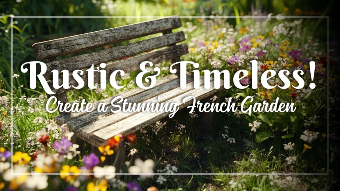 French-Inspired Small Garden Ideas: Timeless Elegance & Rustic Beauty