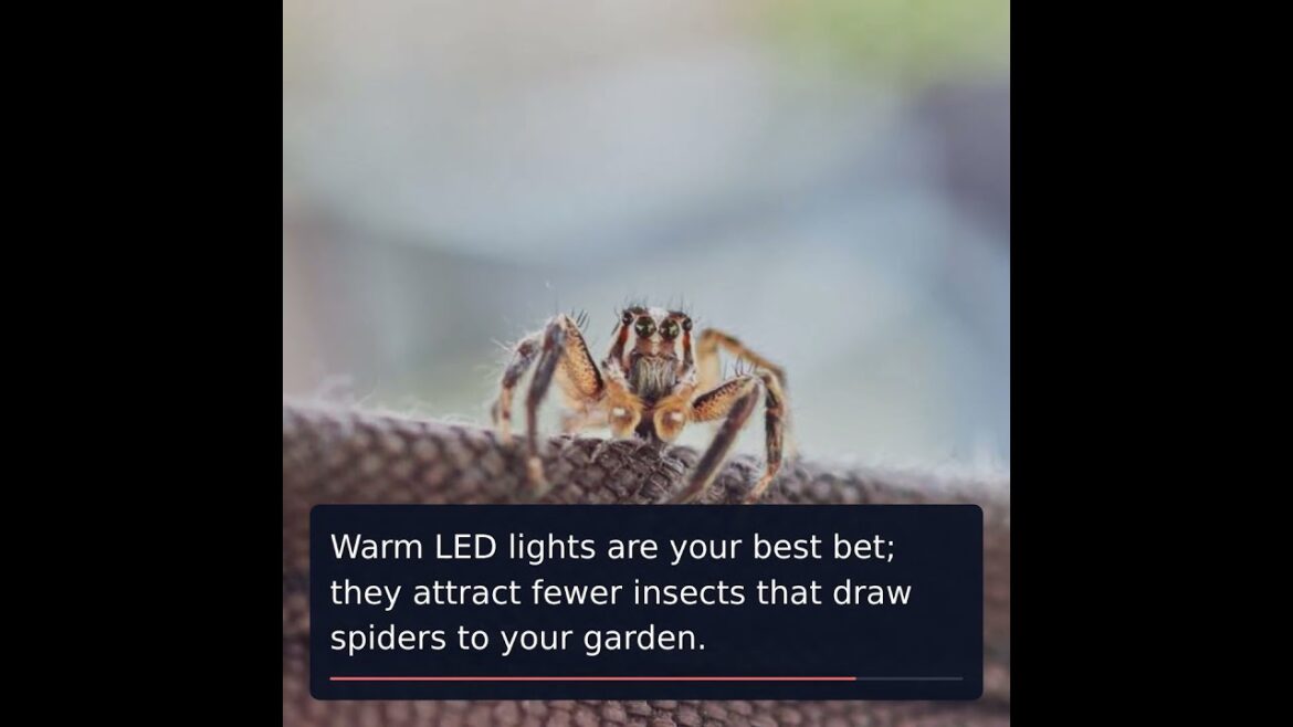 Keep Spiders at Bay: Expert Tips for Garden Lighting
