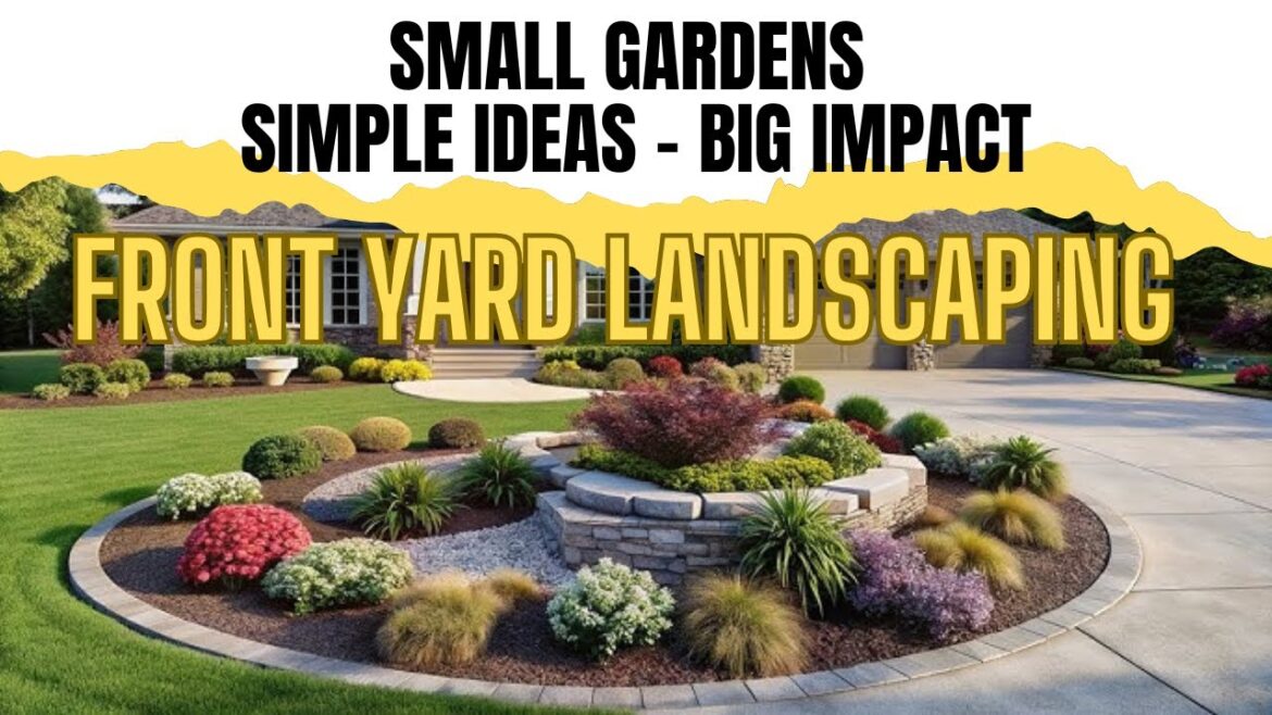 Stunning Makeover Of Small Garden | All Season Front Yard Landscaping Ideas | Small Garden Ideas Stunning Makeover Of Small Garden | All Season Front Yard Landscaping Ideas | Small Garden Ideas