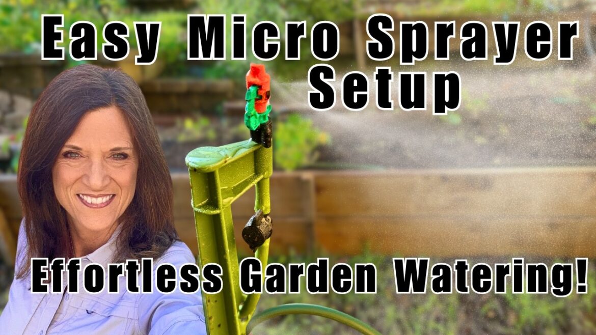 CaliKim: Micro Sprayer Step-by-Step Guide: Effortless Garden Watering–Never Hand Water Again! Micro Sprayer Step-by-Step Guide: Effortless Garden Watering–Never Hand Water Again!