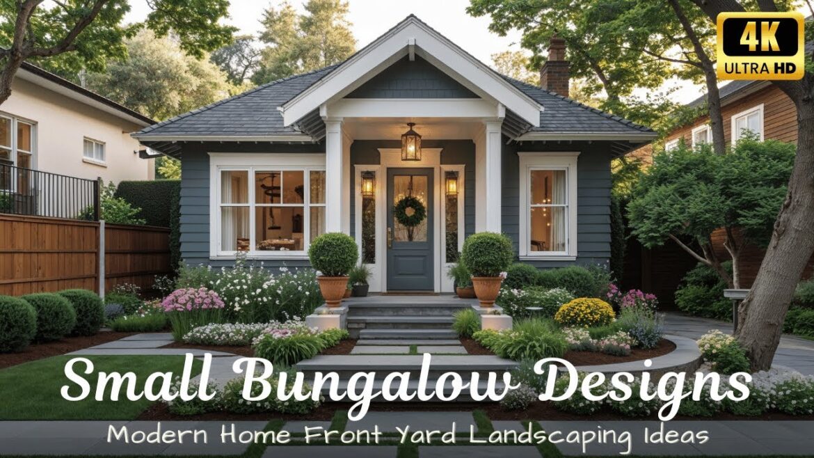 Small Bungalow Front Yard Landscaping Ideas for a Charming Outdoor Makeover Small Bungalow Front Yard Landscaping Ideas for a Charming Outdoor Makeover