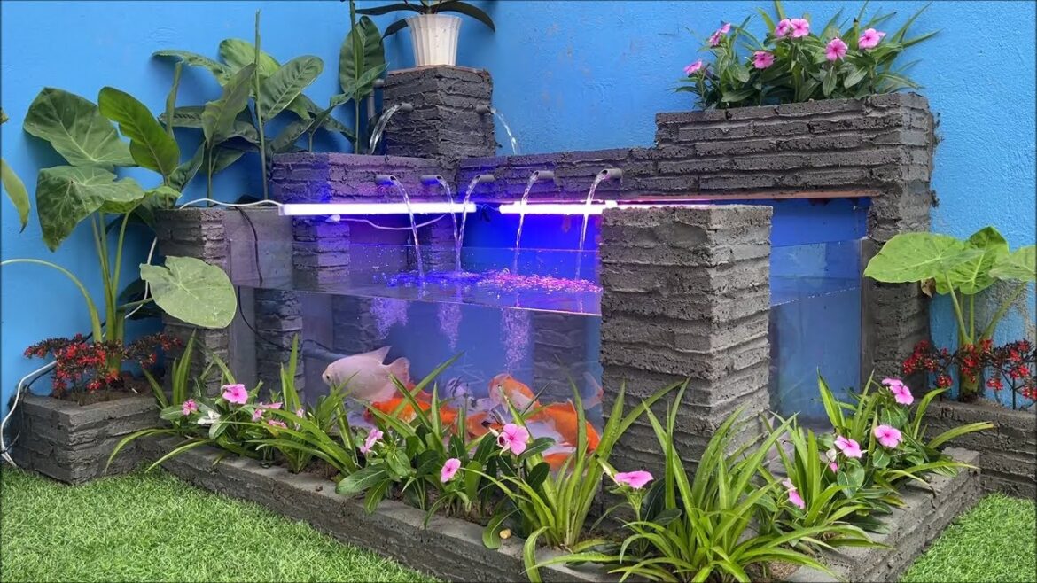 DIY Aquarium - Amazing Garden Decoration Ideas For You - Garden Design Ideas