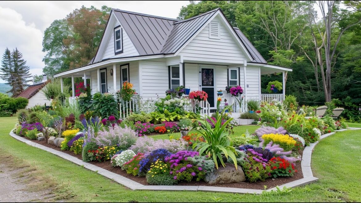 Small Front Yard Flower Beds for Spring 2025: Optimize Your Curb Appeal.