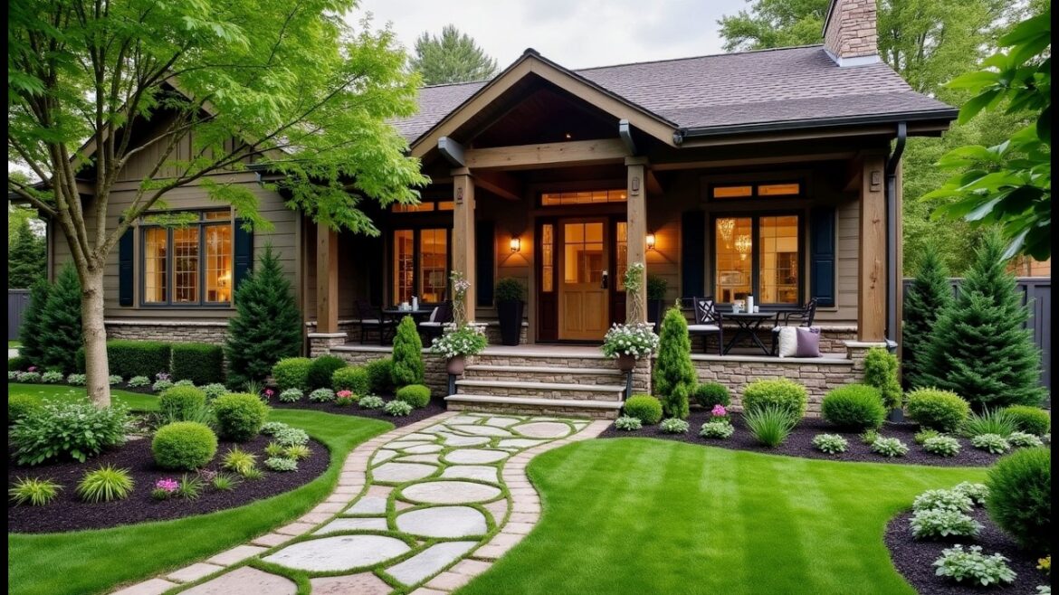 Upgrade Your Curb Appeal with These Rustic Front Yard Landscaping Ideas
