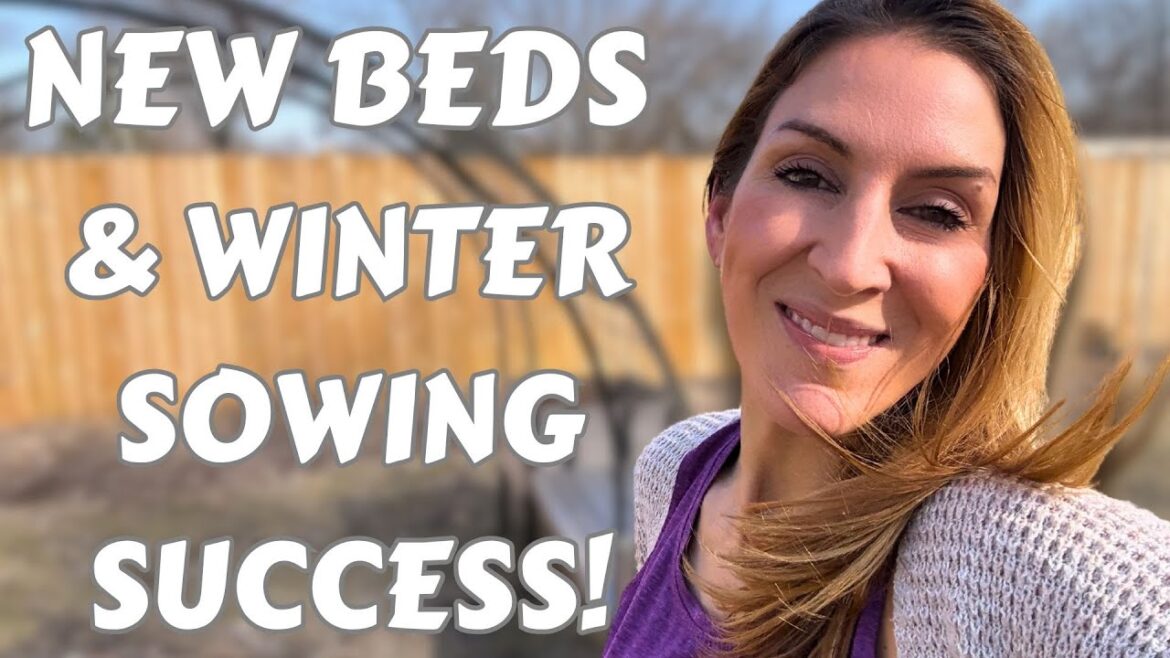 Spring is HERE! New Gardener's Supply Raised Beds + Winter Sowing Success! ☀️🌿@GardenGrown