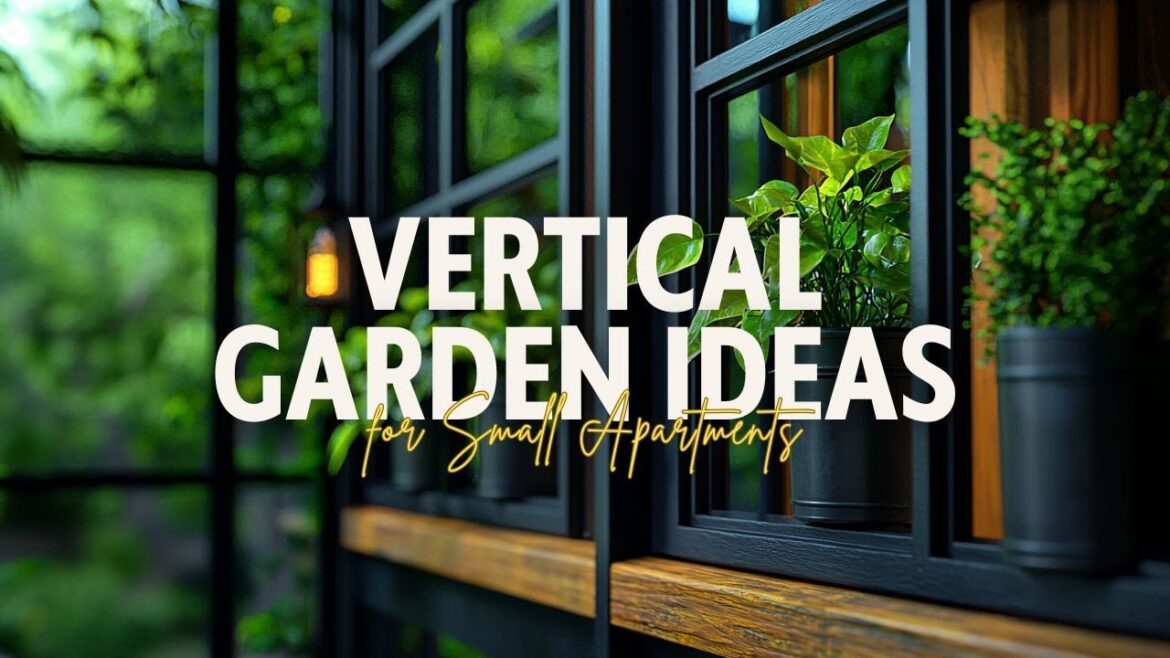 Vertical Garden Ideas for Small Apartments 🌿✨