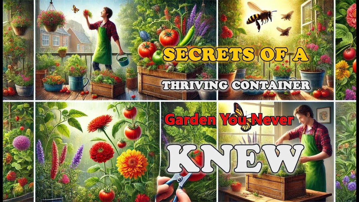 Secrets of a Thriving Container Garden You Never Knew Secrets of a Thriving Container Garden You Never Knew