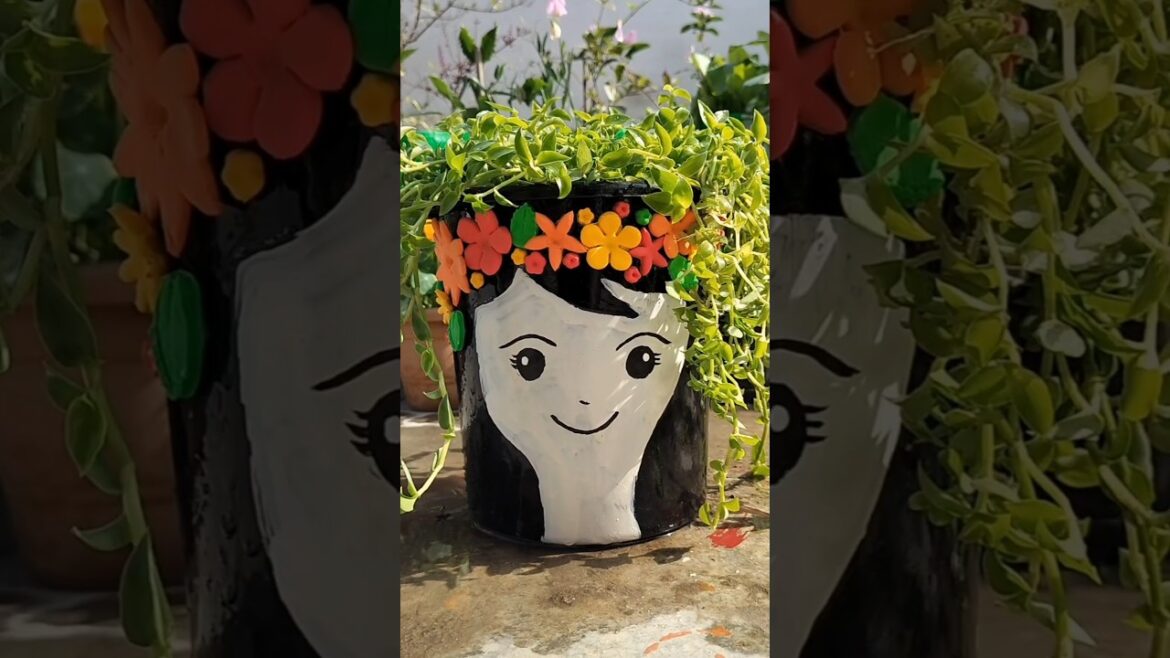 Unique Planters From waste Plastic Container #diy #planter
