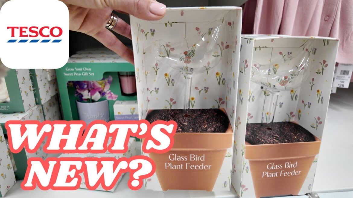 Tesco Store Tour - Stunning Home & Garden Products for March 2025