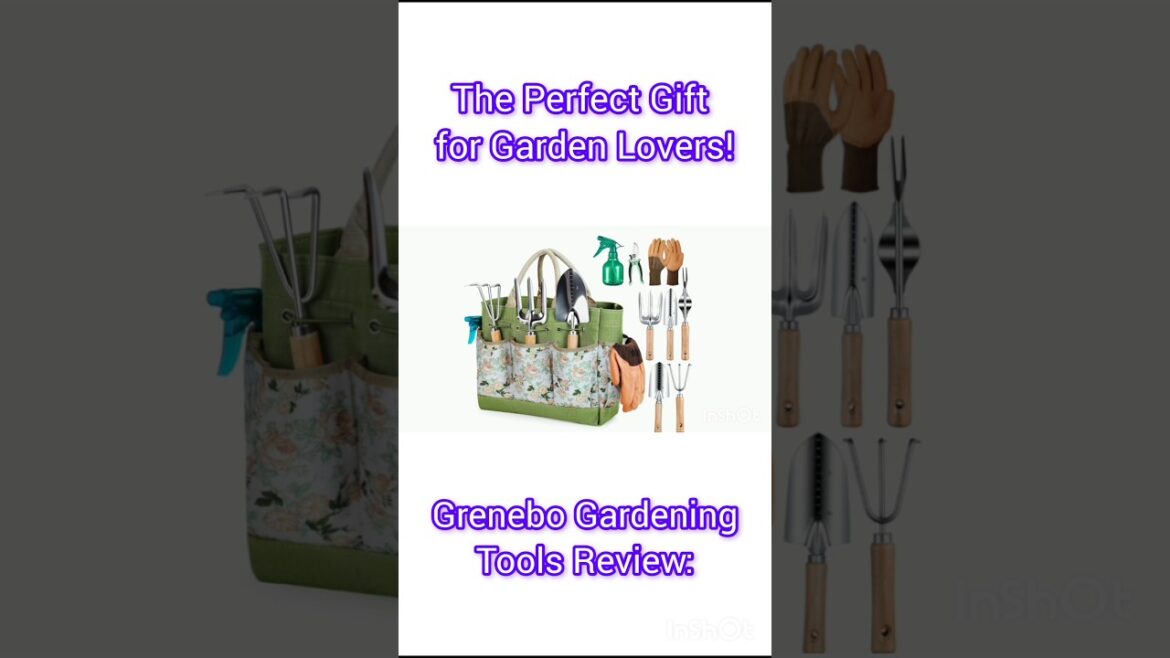Grenebo Gardening Tools Review #tools #urbanplants #garden #gardeningideas