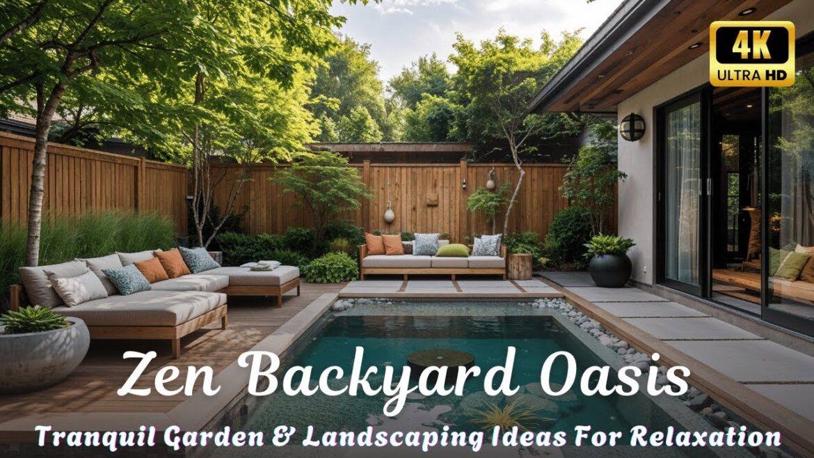 Zen Backyard Oasis: Tranquil Garden & Landscaping Ideas for Ultimate Relaxation