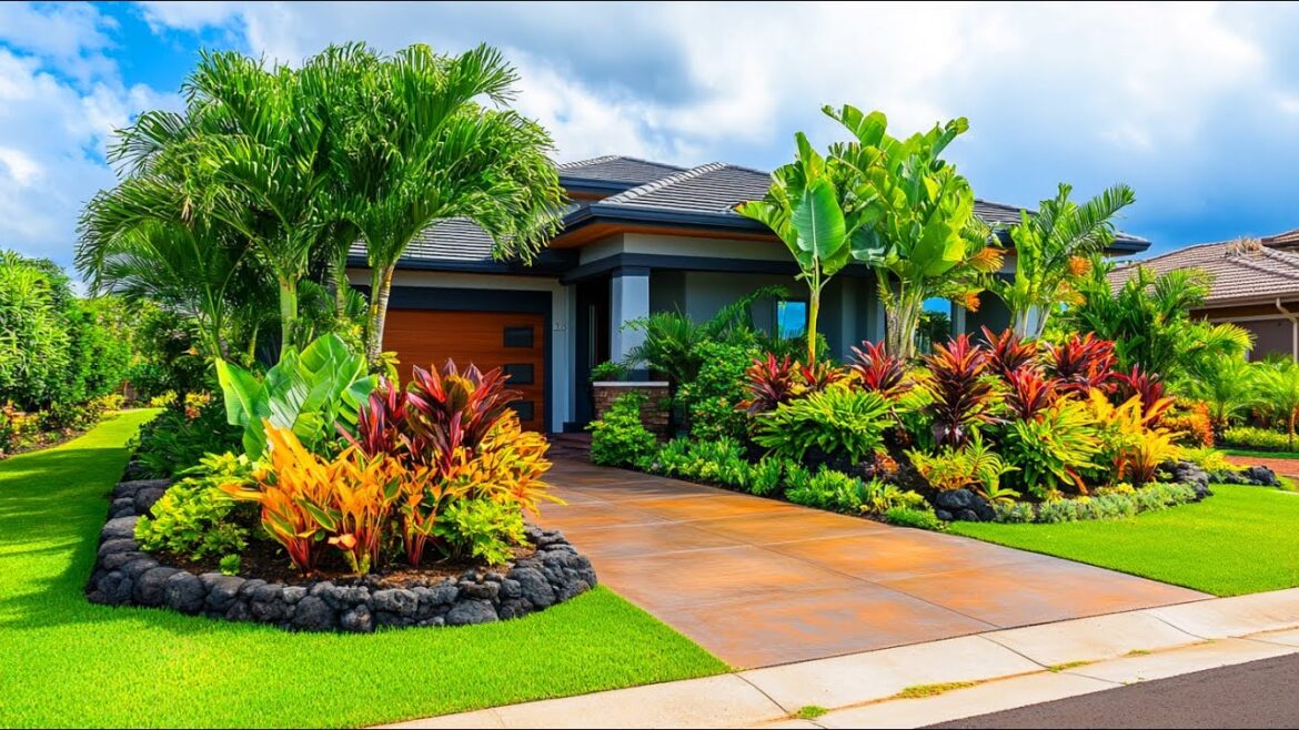 Budget-Friendly 2025 Front Yard Garden Ideas: Low-Maintenance Tropical Landscaping Solutions Budget-Friendly 2025 Front Yard Garden Ideas: Low-Maintenance Tropical Landscaping Solutions