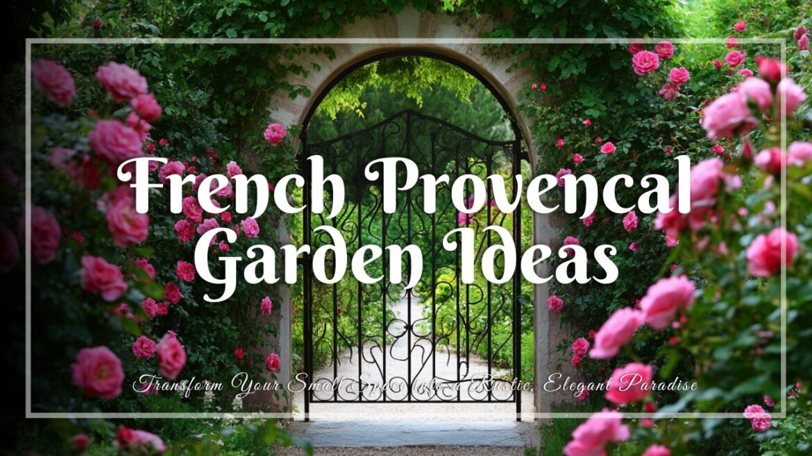 French Provencal Garden Ideas: Transform Your Small Space into a Rustic, Elegant Paradise French Provencal Garden Ideas: Transform Your Small Space into a Rustic, Elegant Paradise