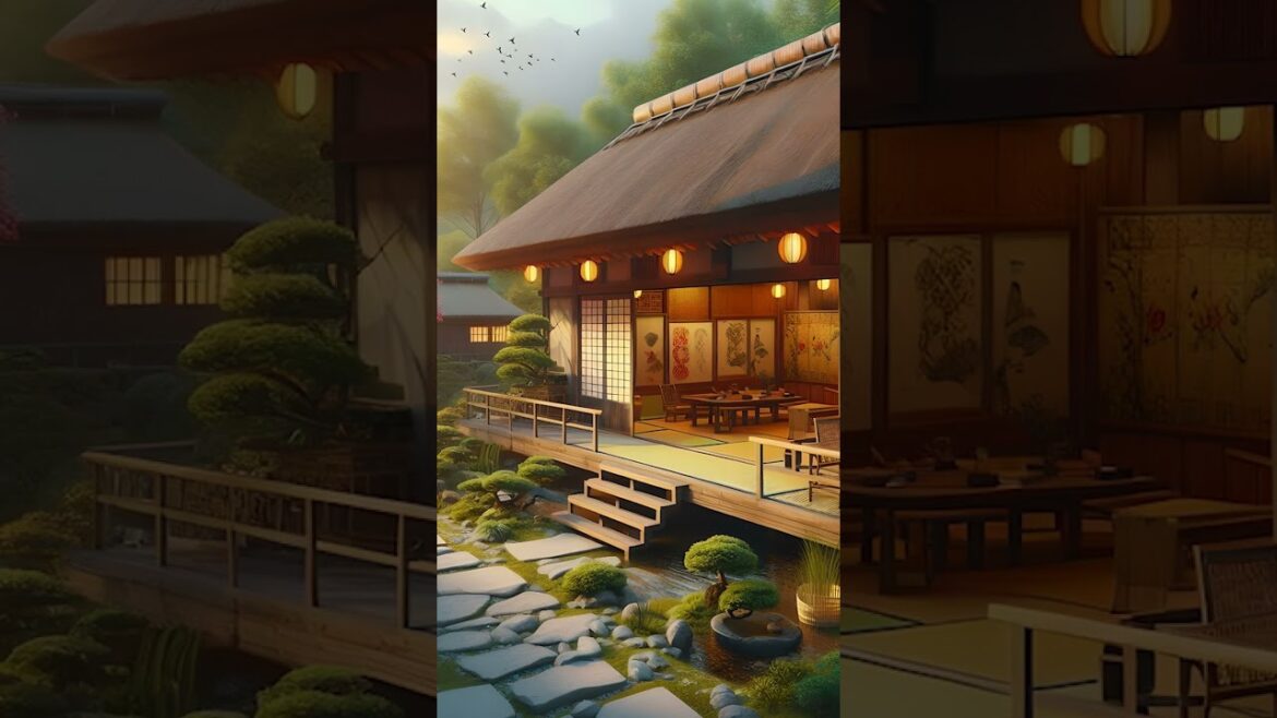 Tranquil Japanese Garden Retreat with Traditional Tea House