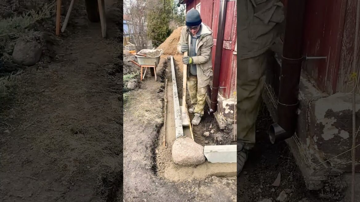 ❗️ The ONLY Correct Way to Lay Curbs #construction #garden #design #diy #building