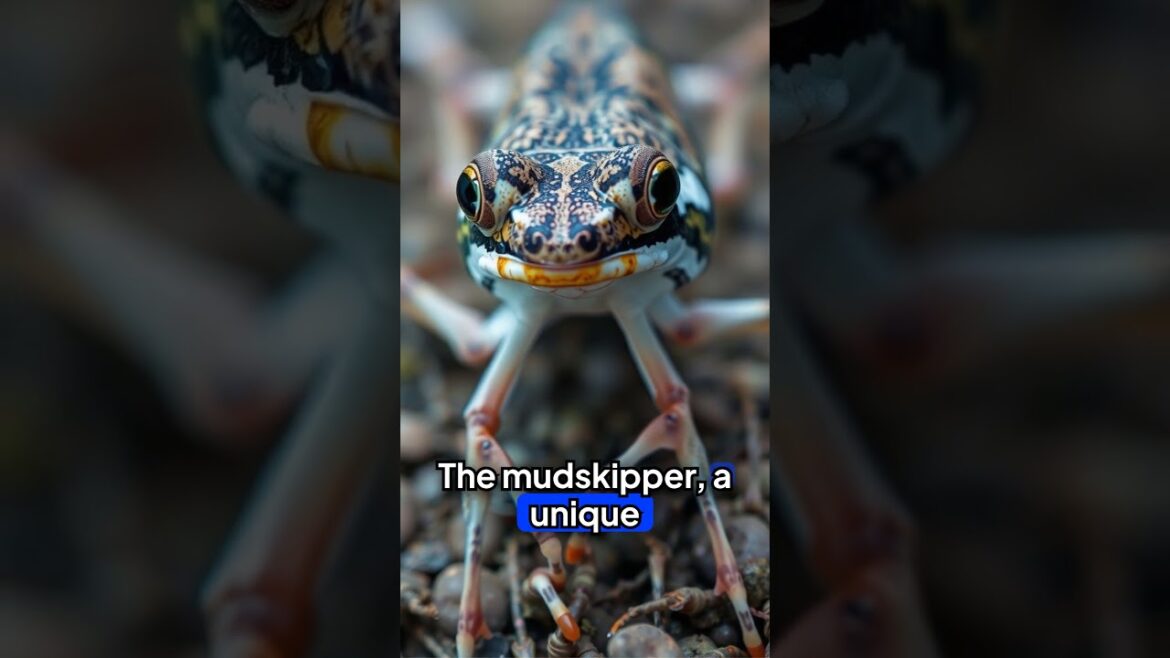amazing mudskippers fish that walk on land