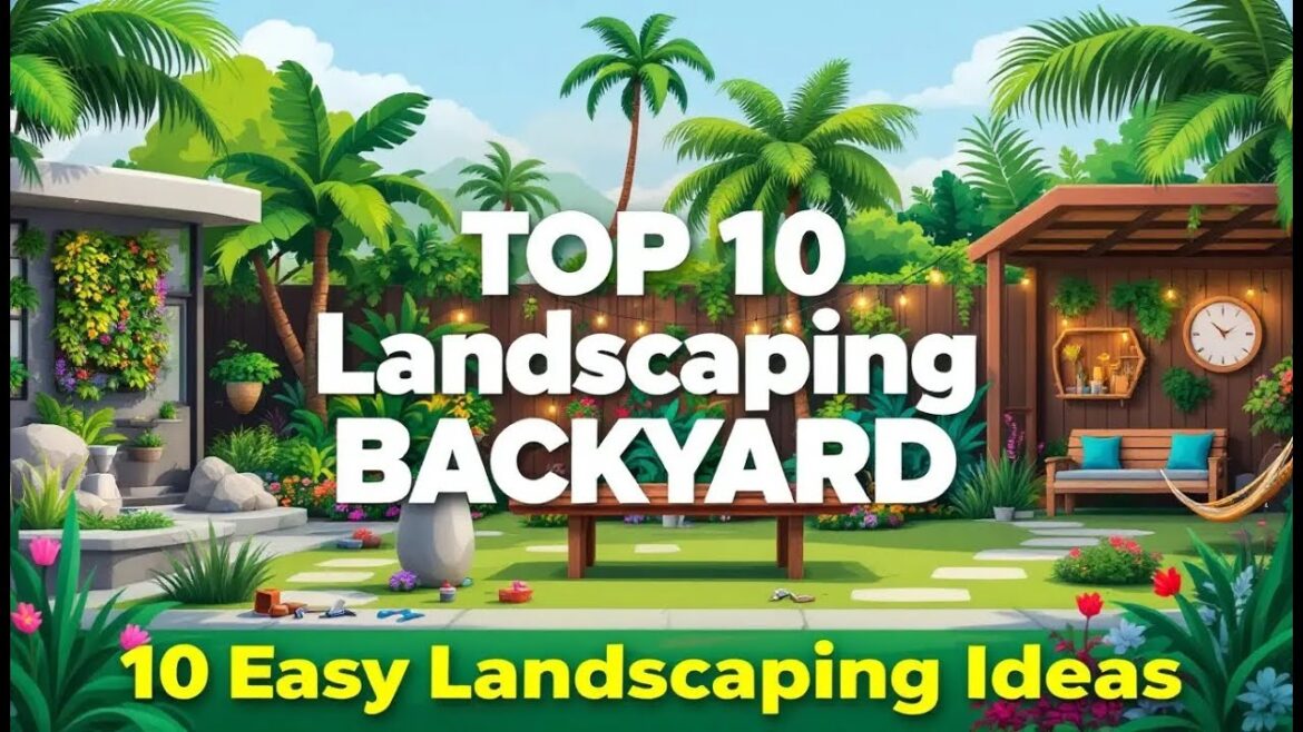 Top 10 Landscaping Ideas to Transform Your Backyard 🌿