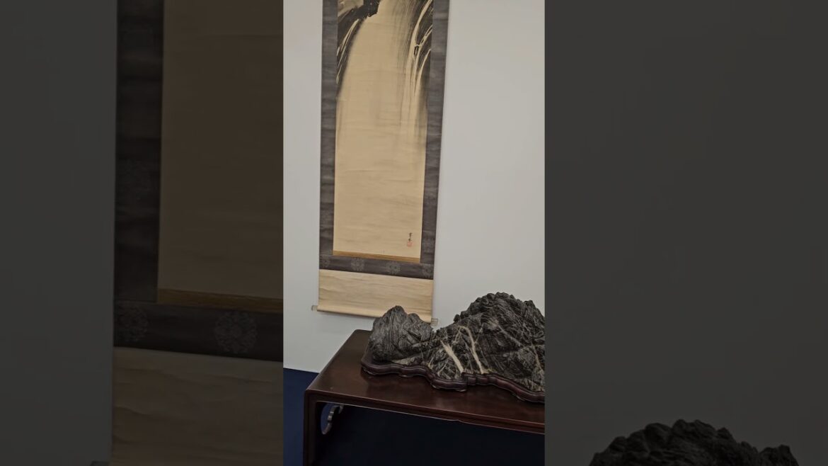 62nd EXHIBITION OF JAPANESE SUISEKI MASTERPIESES #stone #art  #landscape #nature #interior #japan